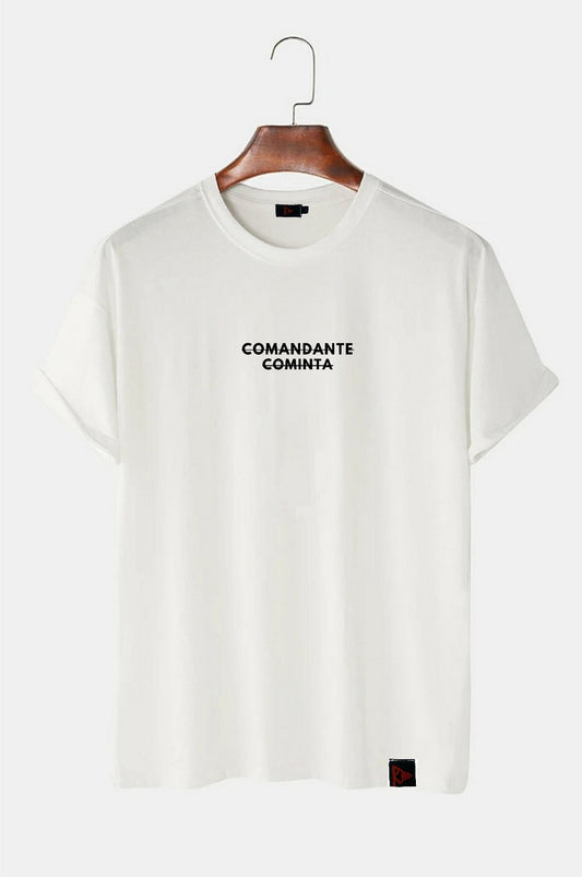 Comandante Cominta Oversize Tişört %100 Pamuk RND0001